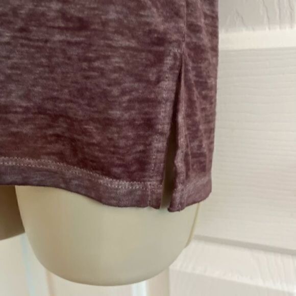 Mudd Road Trip Tee T-shirt Size Small Heathered purple - Picture 3 of 4